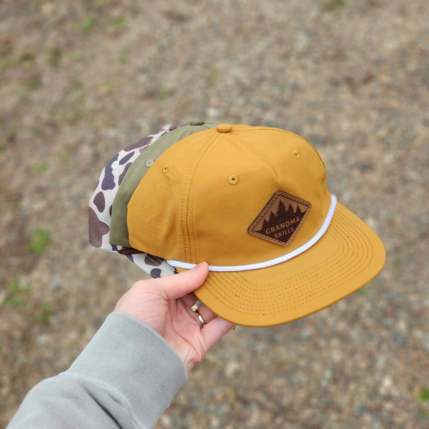 Snapback Hats - Mustard