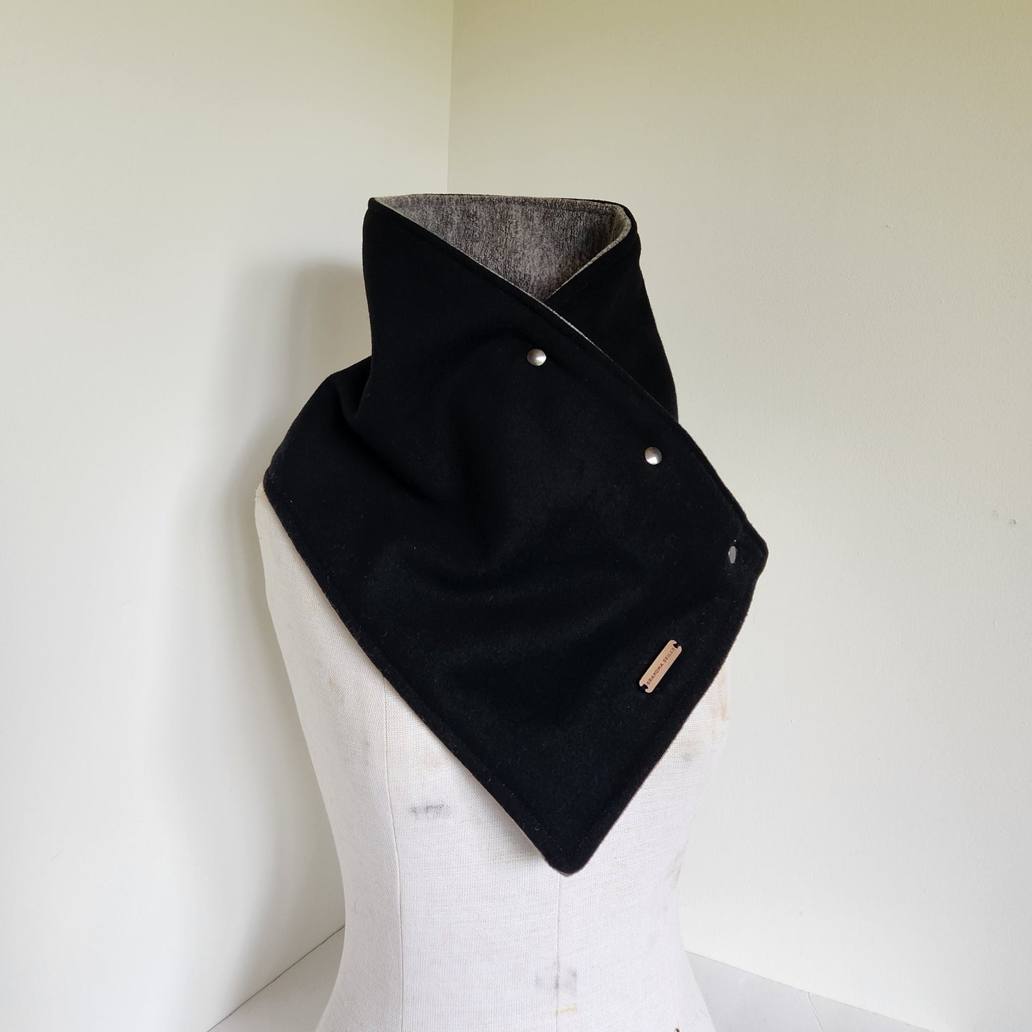 Adventure Fit Snap Cowl - Black