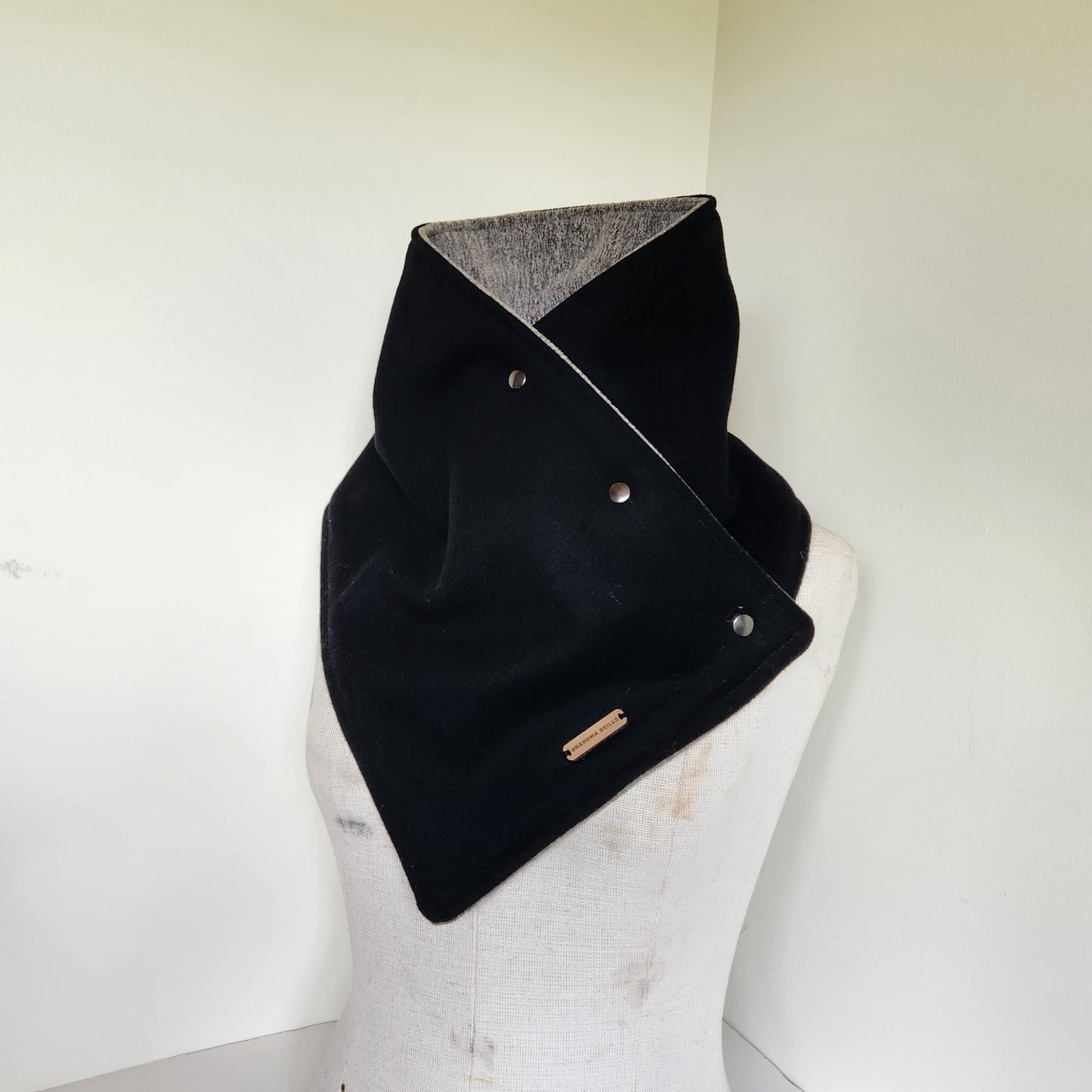 Adventure Fit Snap Cowl - Black