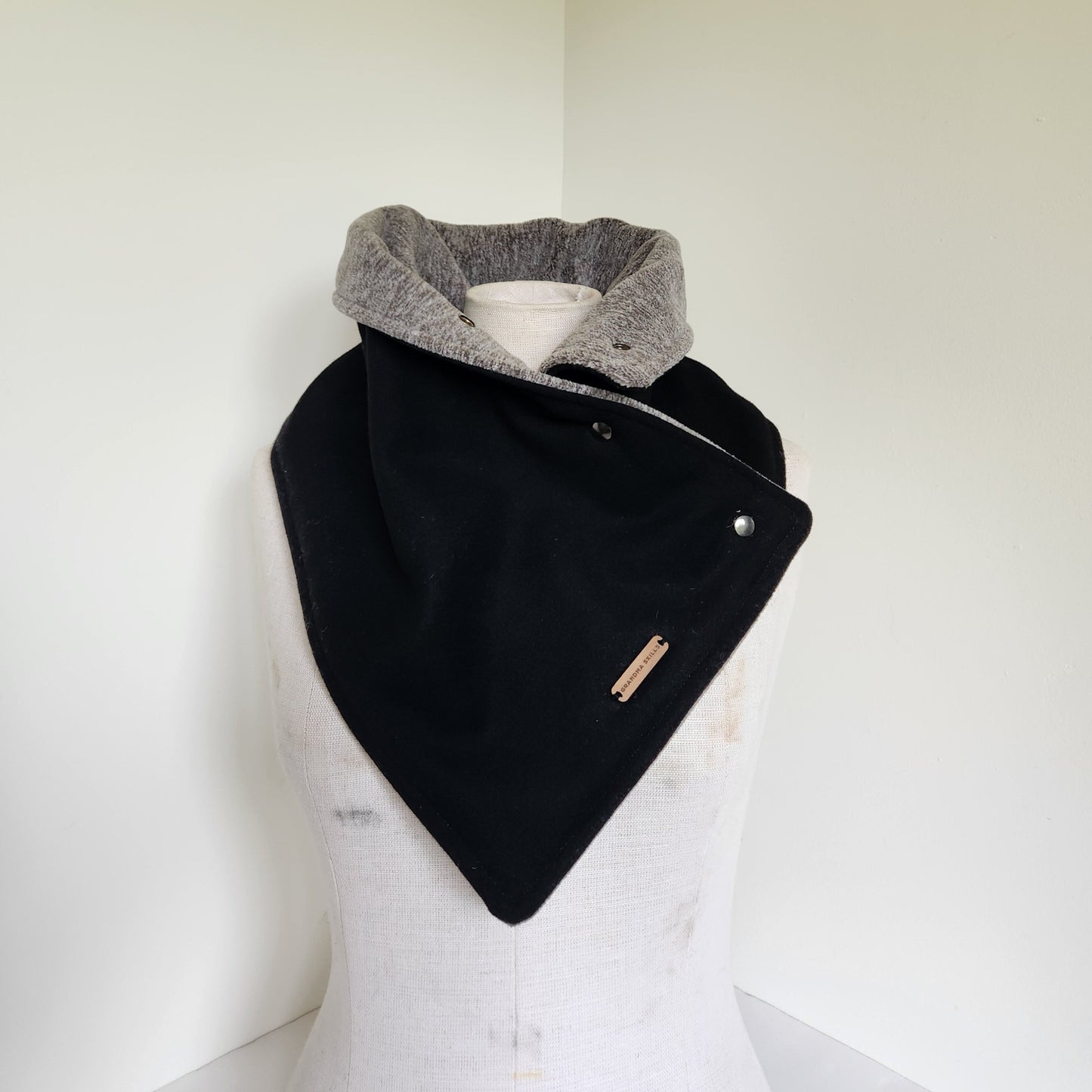 Adventure Fit Snap Cowl - Black