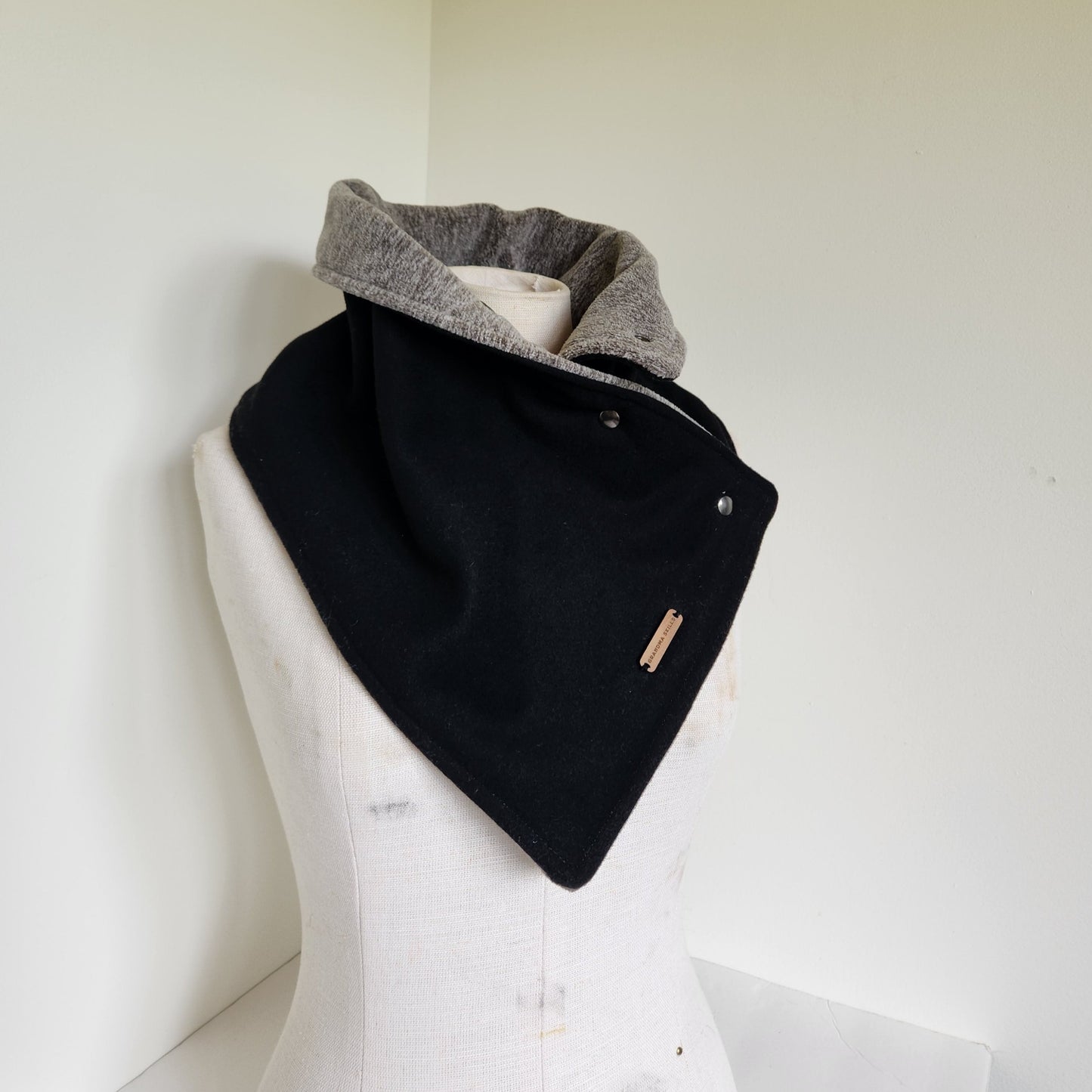 Adventure Fit Snap Cowl - Black