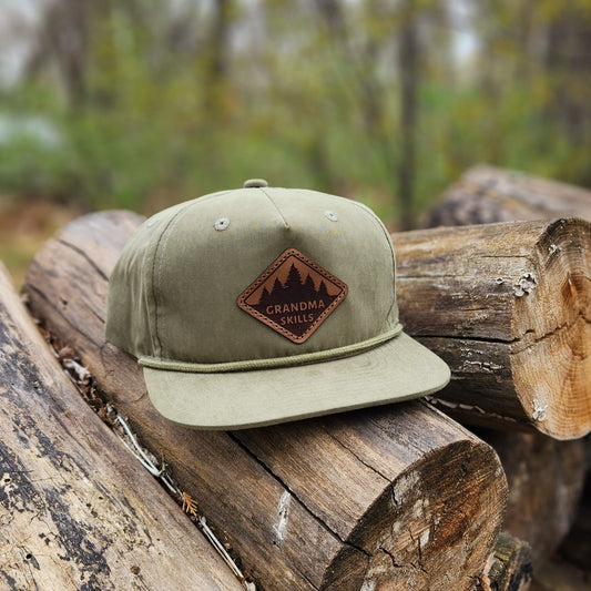 Snapback Hats - Olive