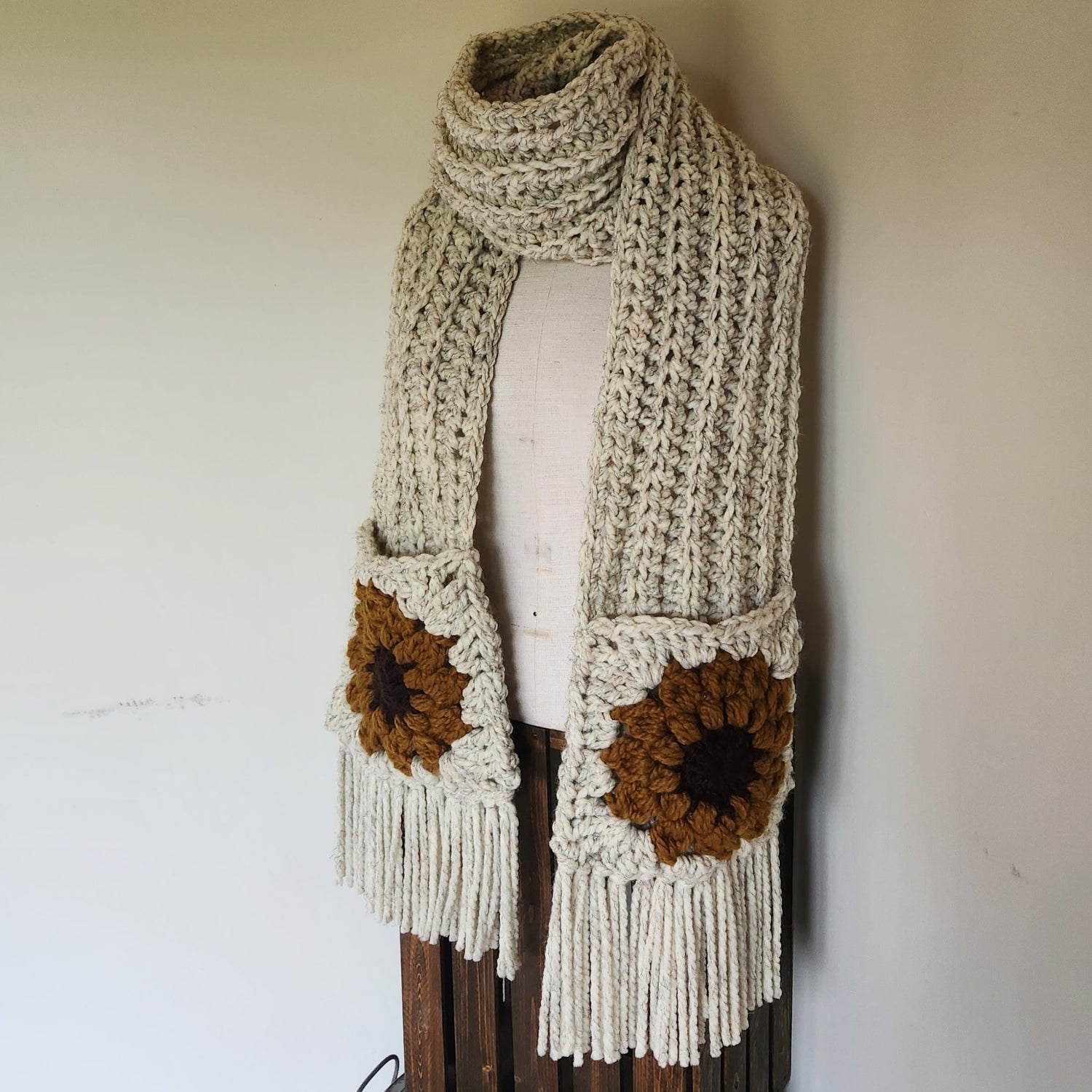 Sunflower Pocket Scarf