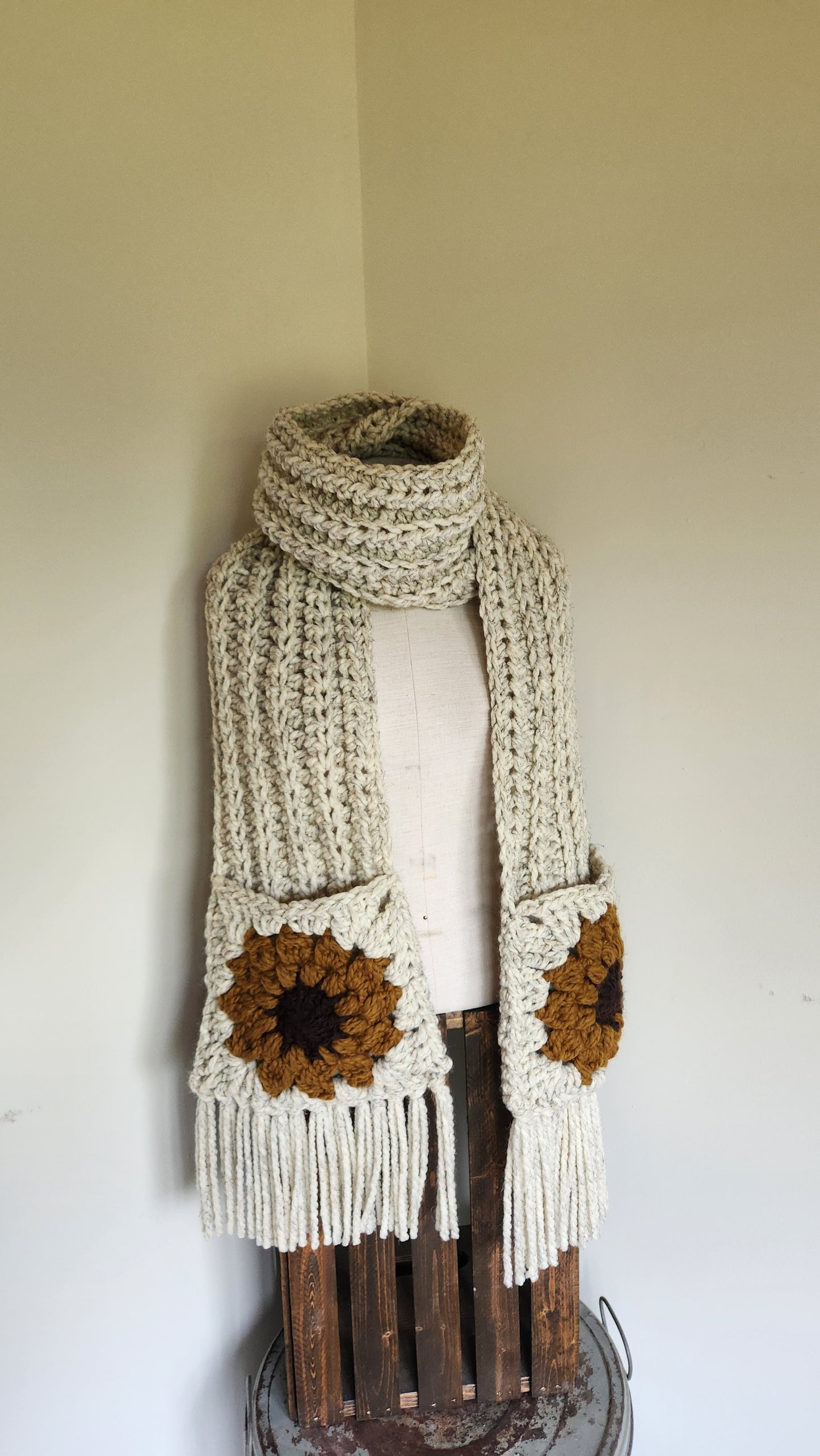 Pre-Order Sunflower Scarf