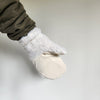 Sherpa Mittens Ivory