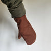 Wool Mittens Rust-Large