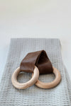 Leather Kitchen Towel Holder