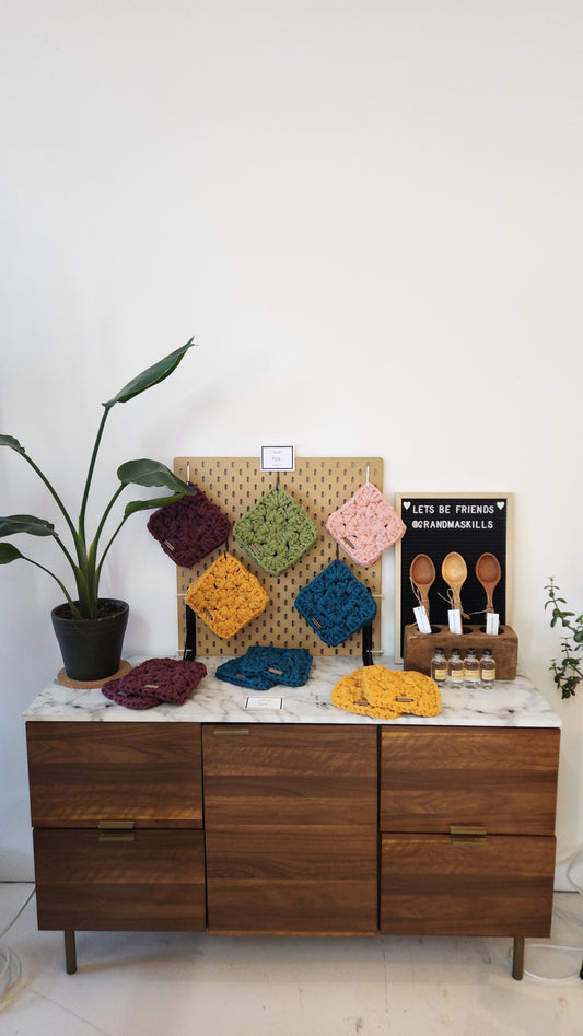 Granny Trivet Crochet Pattern-Digital