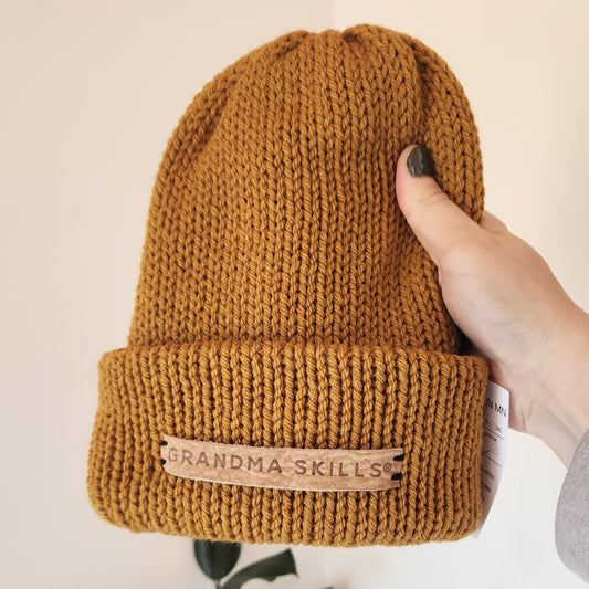 Knit Beanies-Wool