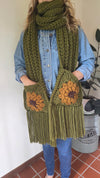Sunflower Pocket Scarf