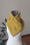 Snap Cowl- Chartreuse Sherpa Slim Fit
