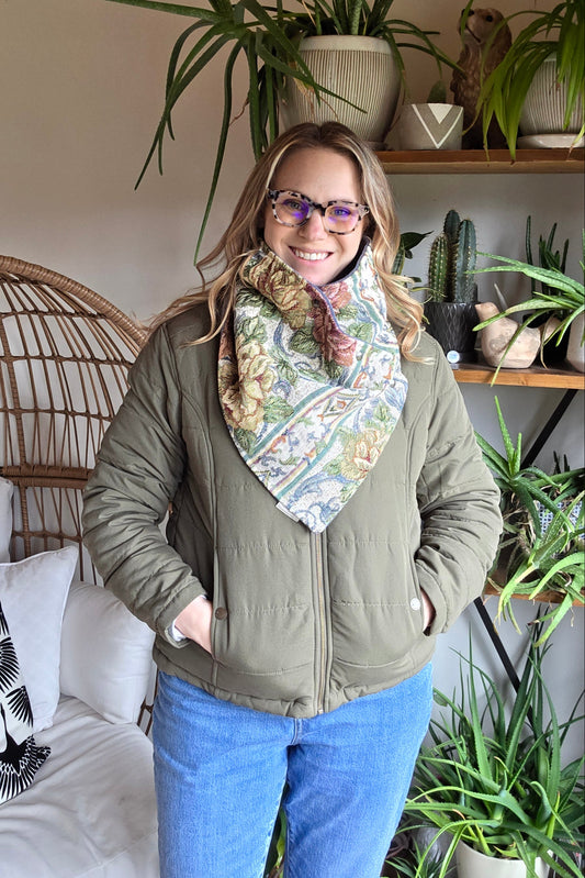 Snap Cowl - Granny Floral