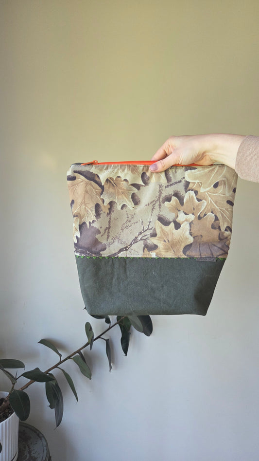 The Road Tripper Zipper Pouch-Camo
