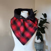 Snap Cowl-Red & Black Tumbleweed Plaid Slim Fit