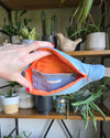 Small Fanny Pack Orange Zipper 03