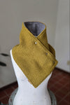 Snap Cowl- Chartreuse Sherpa Slim Fit