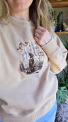 Worn & Wild Thrifted Lab Waterfowl Crewneck