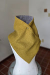 Snap Cowl- Chartreuse Sherpa