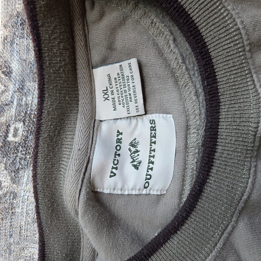 Worn & Wild Thrifted Whitetail Crewneck