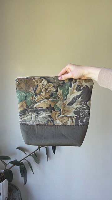 The Road Tripper Zipper Pouch-Camo