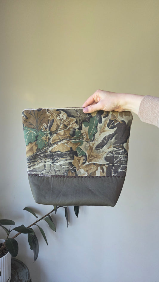 The Road Tripper Zipper Pouch-Camo