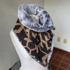 Faux Fur Snap Cowl-Aztec