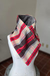Snap Cowl- Siera Plaid Slim Fit