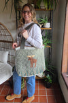 Upcycled Woodland Tote