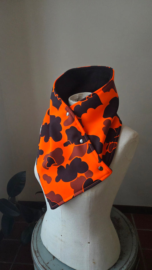 Slim Fit Snap Cowl - Blaze Camo