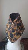 Regular Fit Snap Cowl - Vintage Quilted Camo